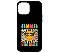 Test Day Rock The Test Teacher Test Day You Got This Gift Custodia per iPhone 12 Pro Max