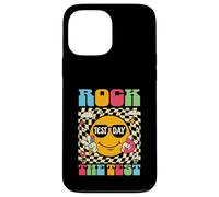 Test Day Rock The Test Teacher Test Day You Got This Gift Custodia per iPhone 13 Pro Max
