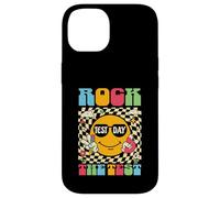 Test Day Rock The Test Teacher Test Day You Got This Gift Custodia per iPhone 14
