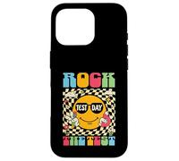 Test Day Rock The Test Teacher Test Day You Got This Gift Custodia per iPhone 16 Pro
