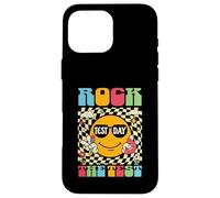 Test Day Rock The Test Teacher Test Day You Got This Gift Custodia per iPhone 16 Pro Max