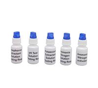 Test del Suolo Soluzione liquida PH Azoto Fosforo Potassio Misurazione del Kit di Test del Suolo Multifunzionale per Giardinaggio Agricoltura