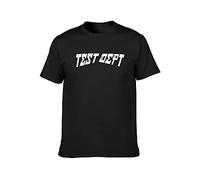 Test Dept Test Department Skinny Puppy T-Shirt Mens Casual Tee T-Shirt Black 3XL