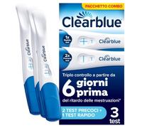 Test di Gravidanza Clearblue Pacchettto Combo 2 Precoci + 1 Rapido, 3