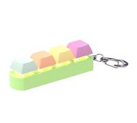 Test di Interruttori - Giocattolo Tastiera, Keytwork Keychain | Giocattoli in Rilievi A 4 Punte Fidget, Giocattolo Di Sollievo Della Costrizione Della Tastiera con Giocattolo Di Vincolo