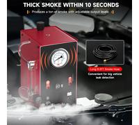 Test di perdite di fumo per auto Turbo 12V Pompa d'aria EVAP Localizzatore di perdite ANCEL S300 Generatore di tubi di fumo per auto moto