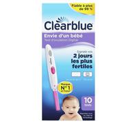 Test d'ovulation digital 10 sticks