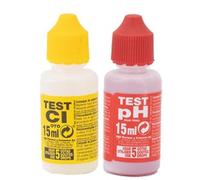 Test Kit Analizzatore Ph e Cloro (Otho/Phenol) 5 Gocce Per Misurare I Valori Di pH e Cloro Dell'acqua Della Tua Piscina Spa O Jacuzzi (Onlissa 5 Gocce)