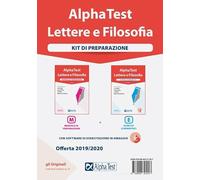TEST LETTERE E FILOSOFIA: KIT DI PREPARAZIONE MANUALE + ESERCIZI