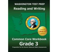 Test Master Pre WASHINGTON TEST PREP Reading and Writing Common Core (Tascabile)