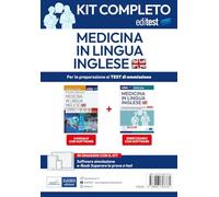Kit Completo EdiTEST Medicina In Lingua Inglese - - 2024