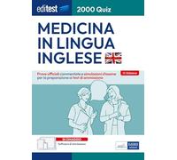 Libri Editest. Medicina In Lingua Inglese. Prove Ufficiali. Con Software Di Simu