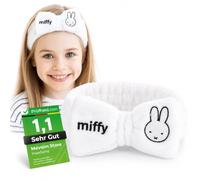[Test molto buono, nota 1.1 *] Miffy Fascia per capelli per bambine - Morbida fascia per capelli per ragazze per sport e cura - Fascia sottile per ragazzi e bambini - elastica, morbida e confortevole