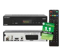 [ Test MOLTO BUONO, Note 1.1 *] Ricevitore per cavo HX 2100 Full HD con funzione di registrazione PVR, ricevitore DVB-C per TV via cavo, ricevitore DVBC per TV radio, TV SCART USB