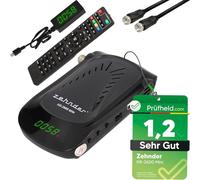 [Test molto buono, Note 1.2 *] Ricevitore satellitare digitale Zehnder HX 2600 con funzione di registrazione, compatibile HD, per parabola satellitare (2600 ricevitori + cavo satellite)