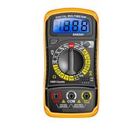 Test multifunzionale del cicalino del diodo triodo ad alta precisione del misuratore di corrente del multimetro digitale palmare(Oranje)