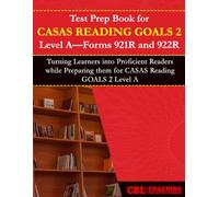 Test Prep Book for CASAS Reading GOALS 2 Level A, Forms 921R and 922R