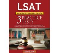 Test Prep Books LSAT Practice Exam Prep Book (Tascabile)