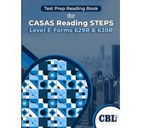 Test Prep Reading Book for CASAS Reading STEPS Level E-Forms 629R and 630R