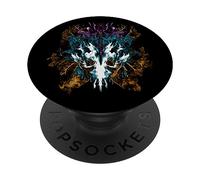 Test psicologico Inkblot ispirato a Rorschach PopSockets PopGrip Adesivo