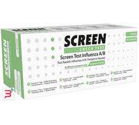 TEST SCREEN QUALITATIVO PER DETERMINAZIONE ANTIGENE DI VIRUS INFLUENZA A/B DA CAMPIONI DI TAMPONI NASALI E FARINGEI 1 PEZZO
