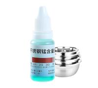 Test Solution - Rapid Reagent | 304 Stainless Steel Test Solution 12ml Liquid, Identification Detection Identification For Laboratory Home Cookware Cutlery Industrial Building Material Kitchen