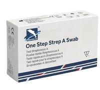 Test Streptococco A Rapido | Tamponi Faringei Risultato in 10 Minuti | Per Adulti e Bambini, Kit Completo CE | 1 TEST
