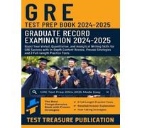 Test Treasure Publication GRE Test Prep Book 2024-2025 (Tascabile)