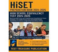 Test Treasure Publication HiSET Preparation Book 2024-2025 (Tascabile)