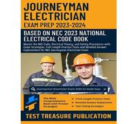 Test Treasure Publication Journeyman Electrician Exam Prep 2023-2024 (Tascabile)
