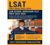 Test Treasure Publication LSAT Prep Book 2023-2024 (Tascabile)