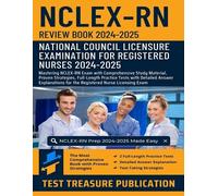 Test Treasure Publication NCLEX RN Review Book 2024-2025 (Tascabile)