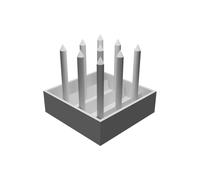 Test Tube Rack Compatible with API Aquarium Testing Kit Equipment
