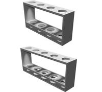 Test Tube Rack for API Aquarium Water Testing Kit with Drying Function & Storage