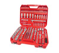 Testa a bussola EXTOL, set da 172 pezzi, 1/4", 3/8" e 1/2", CrV 8818346