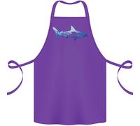 Testa a Martello Shark Scuba Sub Diving Sub Cotone Grembiule 100% Biologico