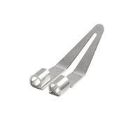 Testa a punta liscia per saldatore di plastica 1/3/5 pezzi per riparazione saldatura punto triangolo ferro Scrapper cruscotto paraurti auto(1pc)