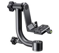 Testa a Sfera 360 Gradi Gimbal Impugnatura Panoramica per Treppiedi con Piastra