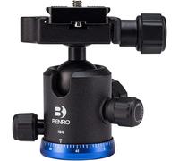 Testa a sfera a tripla azione Benro con piastra a sgancio rapido PU50 (IB0) nera