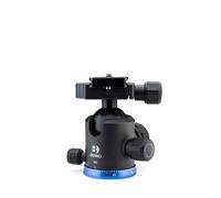 Testa a sfera a tripla azione Benro con piastra a sgancio rapido PU60 (IB2) nera