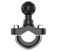 Testa a sfera - Adattatore per specchio per moto, montaggio a rotazione a 360°, impermeabile senza slittamento, guarnizione in alluminio stabile | Accessorio sicuro per la