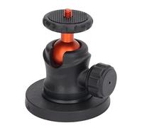 Testa a Sfera, Adattatore per Testa a Sfera per Fotocamera Ad Azione Magnetica Mini Testa a Sfera per Treppiede Testa a Sfera per Treppiede con Vite da 1/4 di Pollice per
