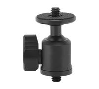 Testa a sfera antiscivolo con cuscinetto, lega di alluminio di alta qualità per fotocamera DSLR, videocamera, smartphone, luci video a LED, buona
