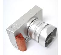 Testa a sfera in legno con base in metallo per Arca Swiss Quick Release Vlog Shooting Supporto stabile Leggero Portatile Gear