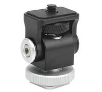 Testa a Sfera Multifunzione, Supporto per Microfono Universale in Lega di Alluminio, Supporto Orizzontale a 360 Gradi, Inclinazione di 180 Gradi