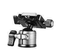 Testa a sfera panoramica in lega di alluminio CNC Testa per treppiede panoramica con piastra a sgancio rapido Design a gravità centrale bassa per fotocamere DSLR ILDC Treppiede