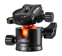 Testa a sfera per treppiede in metallo da 36 mm Rotazione a 360 gradi Panoramica