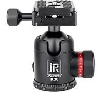 Testa a sfera universale CNC in lega di alluminio Struttura con 1/4 "Arca Swiss Quick Release Piastre Carico massimo 12 kg diametro 36mm per fotocamera, DV, telescopio, monopiede