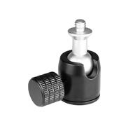 Testa A Sfera Universale per Treppiede 1/4-20 Gradi Adattatore Base per Stabilizzatore di Interfaccia per Fotocamera