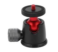 Testa a sfera universale per treppiede con rotazione a 360, supporto girevole leggero in alluminio con cuscinetto di protezione in gomma e